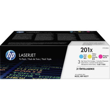 HP 201X Original Toner Cartridge - Cyan, Magenta, Yellow HP 201X Original Toner Cartridge - Cyan, Magenta, Yellow