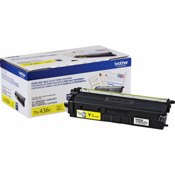 Brother TN436Y Original Toner Cartridge - Yellow Brother TN436Y Original Toner Cartridge - Yellow