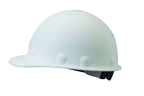 White Fibre-Metal by Honeywell P2ARW01A000 Super Eight Ratchet Fiber Glass Cap Style Hard Hat 